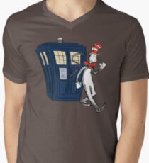 Dr Suess Who Men's V-Neck T-Shirt