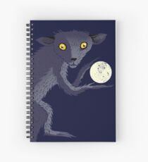Aye Aye Steals the Moon Spiral Notebook