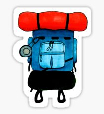 Backpacking Sticker
