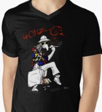 Gonzo- Fear and Loathing in Las Vegas parody Men's V-Neck T-Shirt
