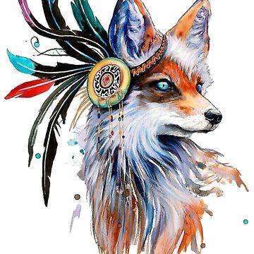 Viking Red fox  Painting, Vikings, Art