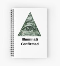 Illuminati Confirmed Spiral Notebook