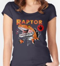 Camiseta entallada de cuello ancho Ghost World raptor