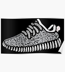 Yeezy Boost 350 - Transparent Poster