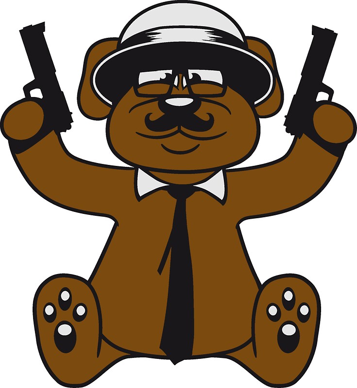 Gangsta Bear Drawing Gangsta Teddy Bear Drawing Free download on