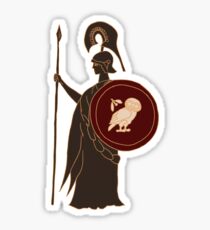 Athena - God of Wisdom and Strategy Sticker
