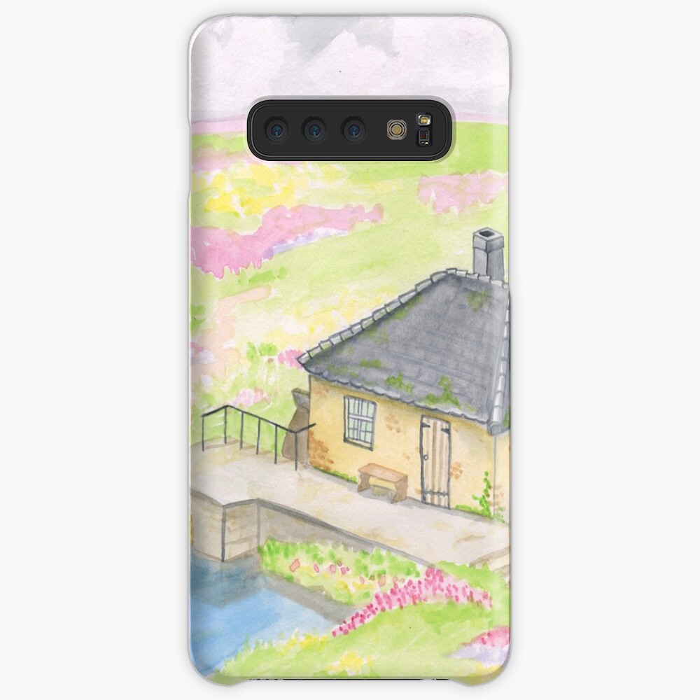 Howl's Moving Castle Background Design Case & Skin for Samsung Galaxy