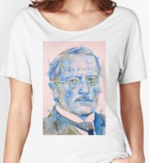 CARL JUNG - watercolor portrait..5 Women's Relaxed Fit T-Shirt
