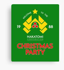 Nakatomi Corp Christmas Party 1988 T-Shirt Canvas Print