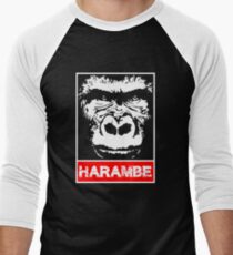 Remember Harambe Men's Baseball ¾ T-Shirt
