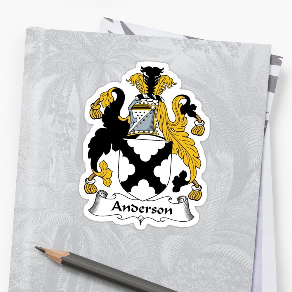 anderson-coat-of-arms-anderson-family-crest-sticker-by