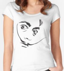 Salvador Dali Women's Fitted Scoop T-Shirt