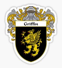 Griffin Coat of Arms/Family Crest Sticker