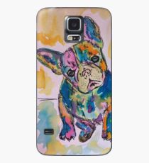 Funda/vinilo para Samsung Galaxy Bulldog francés