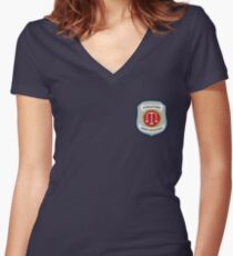 Wynonna Earp - Purgatory Sheriff Department Patch Women's Fitted V-Neck T-Shirt