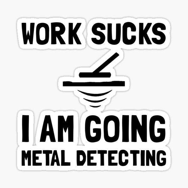 Treasure Hunter Dig Metal Detector Sticker Decal Garrett Minelab Bounty Hunter