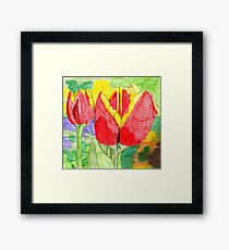 Tulips Framed Print