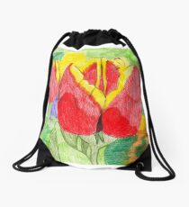 Tulips Drawstring Bag