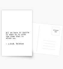 Quote Me on It: Time Well Spent Postcards