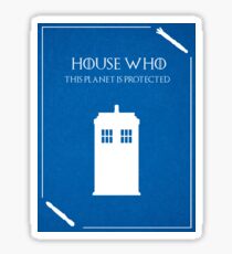 House Who Sticker
