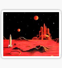 CITY ON MARS Sticker