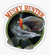 Musky hunter Sticker