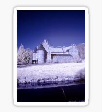 Castle of Herten in infrared Sticker