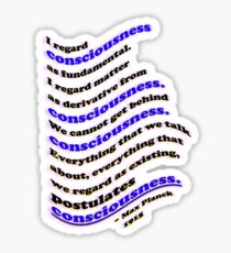 MAX PLANCK~ Physicist 1915 Sticker