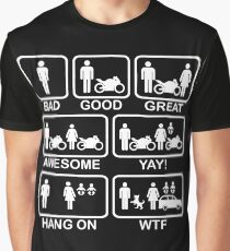 Funny Motorbike T Shirt Graphic T-Shirt