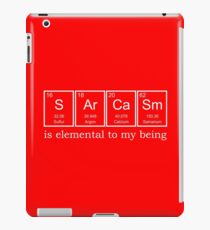 Sarcasm Elements iPad Case/Skin