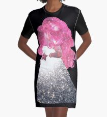 Rose Quartz Graphic T-Shirt Dress