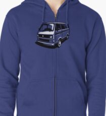 T3 Bus Zipped Hoodie