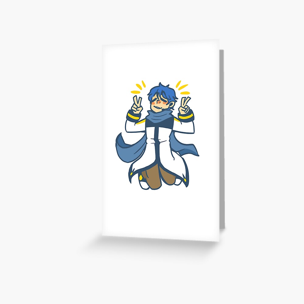 "Kaito" Greeting Card by MisMess | Redbubble