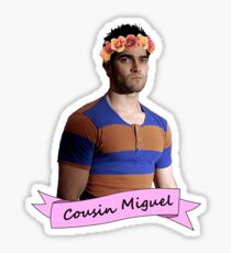 everybody loves Cousin Miguel... Sticker
