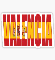 Pegatina Valencia.