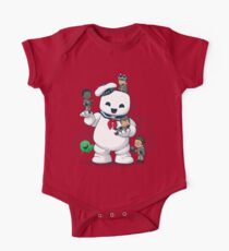 Body de manga corta para bebé Puft Buddies