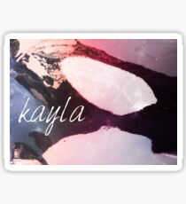 Kayla Killer Whale/ Orca Sticker