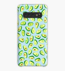 Funda/vinilo para Samsung Galaxy Aguacate Love, Azul
