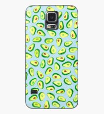 Avocado Love, Blue Case/Skin for Samsung Galaxy