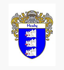Healy Coat of Arms/Family Crest Photographic Print