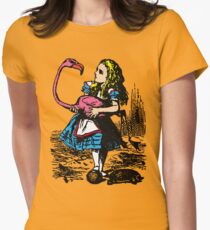 Flamingo Croquet Women's Fitted T-Shirt