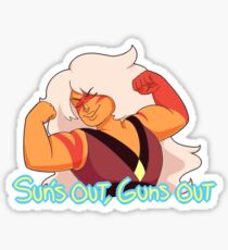 Sun's Out, Guns Out Sticker
