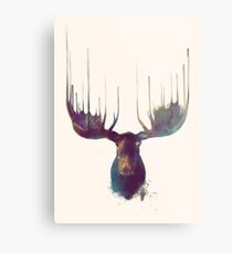 Moose Metal Print