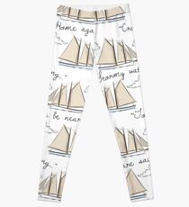 "We are Sailing..." Leggings