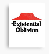 Existential Oblivion T-Shirt Canvas Print