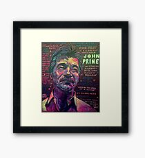 John Prine Framed Print