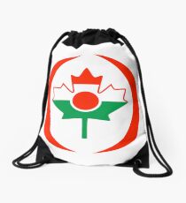 Niger Canadian Multinational Patriot Flag Series Drawstring Bag