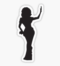 RuPaul Silhouette Sticker