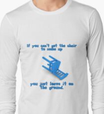 alantutorial - the blue chair Long Sleeve T-Shirt