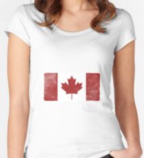 Canada Fitted Scoop T-Shirt